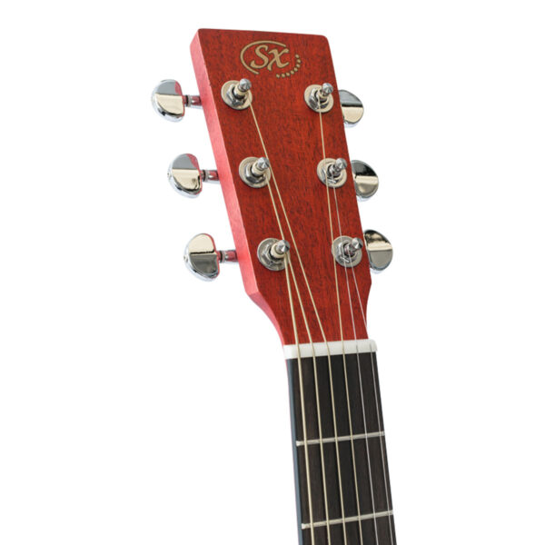 SX 204 Red Acoustic Guitar