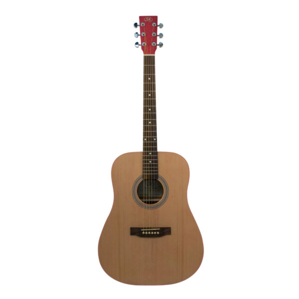 SX 204 Red Acoustic Guitar